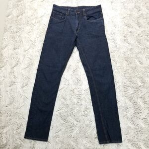 Pe Jeans Mens 32×33.5 Blue Classic Tapered Dark Wash Denim